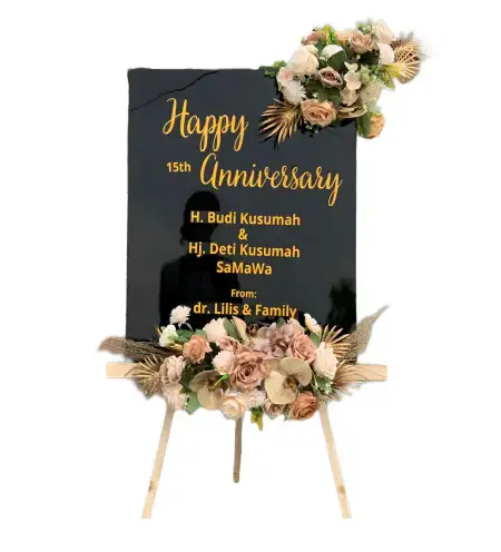 Papan Bunga Akrilik Babatan